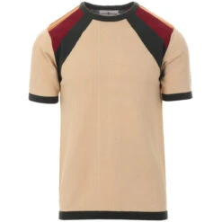 Sunburst Retro 70s Knitted Tee -Fashion House Store madcap england sunburst knitted tee 3 81963.1661263035