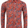 Tabla Paisley Retro 60s Mod Shirt -Fashion House Store madcap england tabla paisley shirt red 3 96741.1661270590