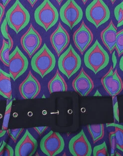 Teardrop 60s Mod Geo Circle Dress -Fashion House Store madcap england teardrop print rayon dress 3 92241.1661268477