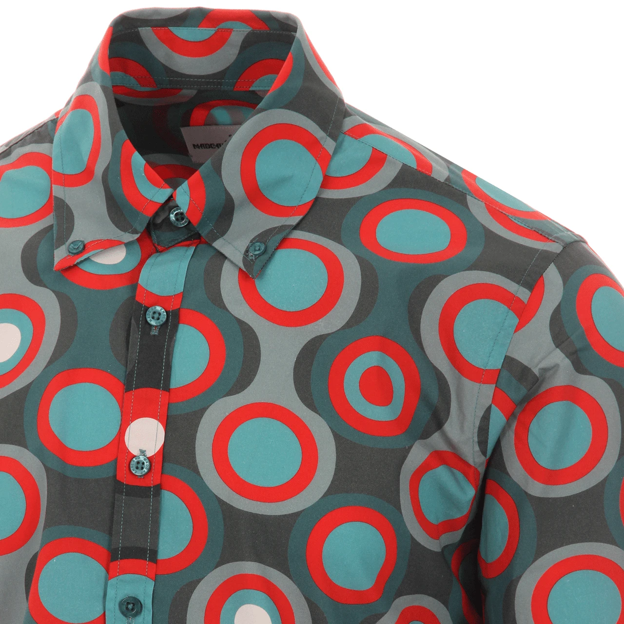 Trip Psych-Out Circle Mod Shirt R/B 5 Trip Psych-Out Circle Mod Shirt R/B - Image 3