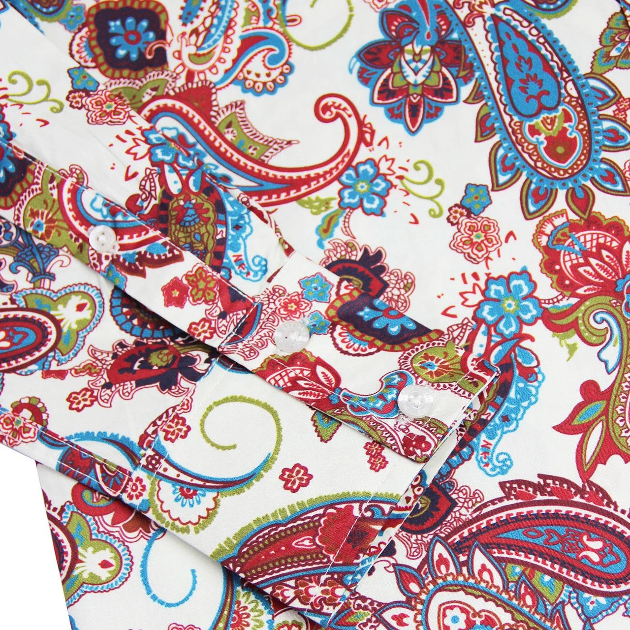 Trip Paisley Retro Mod 60s Shirt 6 Trip Paisley Retro Mod 60s Shirt - Image 4