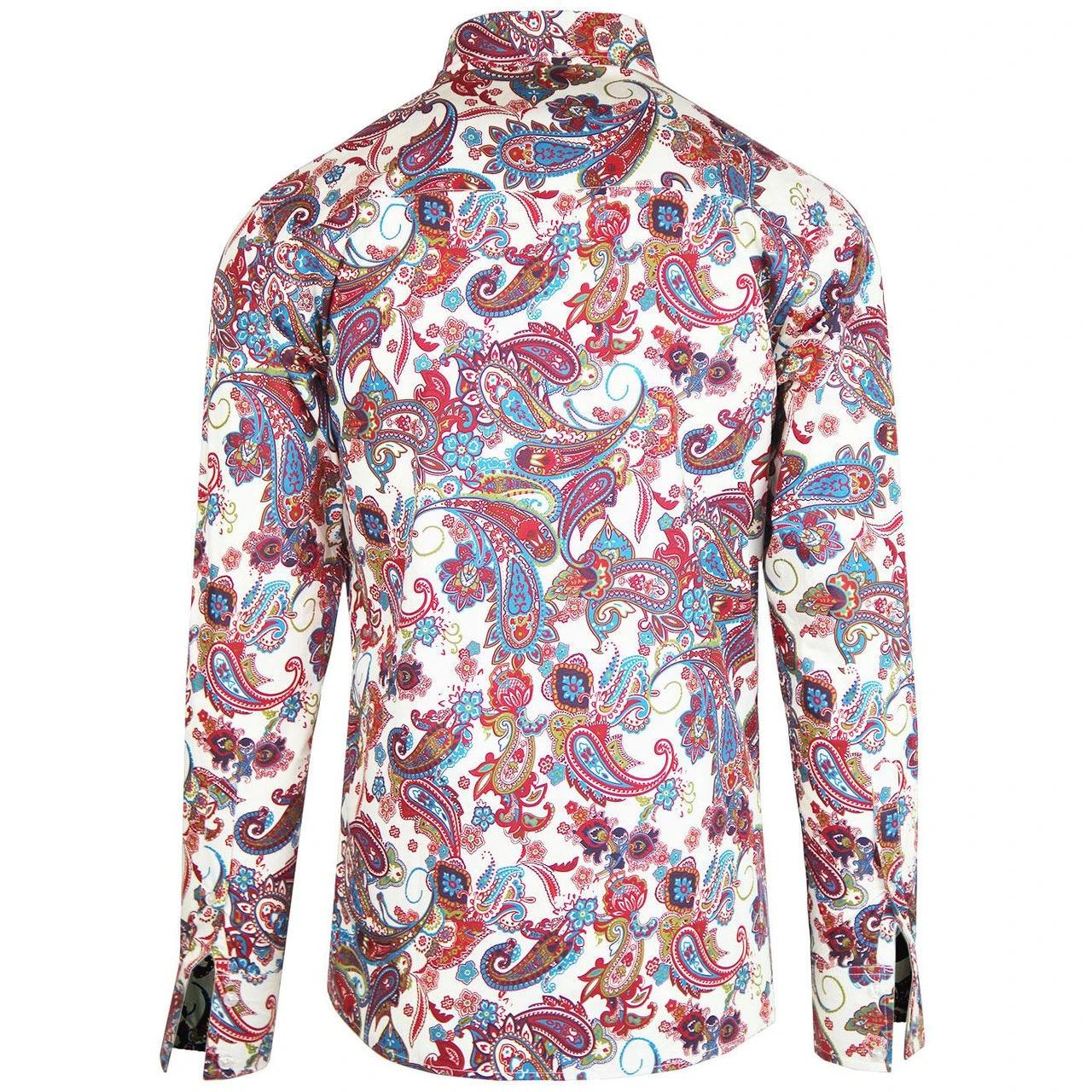Trip Paisley Retro Mod 60s Shirt 5 Trip Paisley Retro Mod 60s Shirt - Image 3