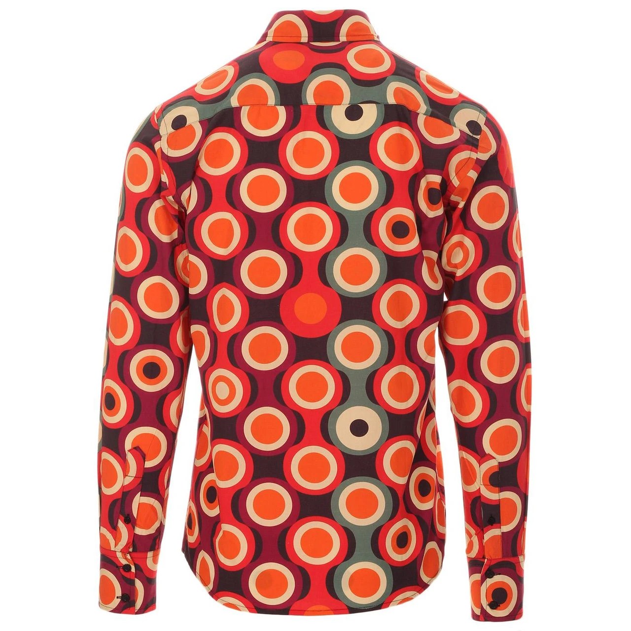 Trip Psych-Out Circle Mod Shirt R/B 4 Trip Psych-Out Circle Mod Shirt R/B - Image 2