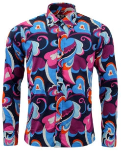 Trip Paisley Surf Psychedelic Shirt