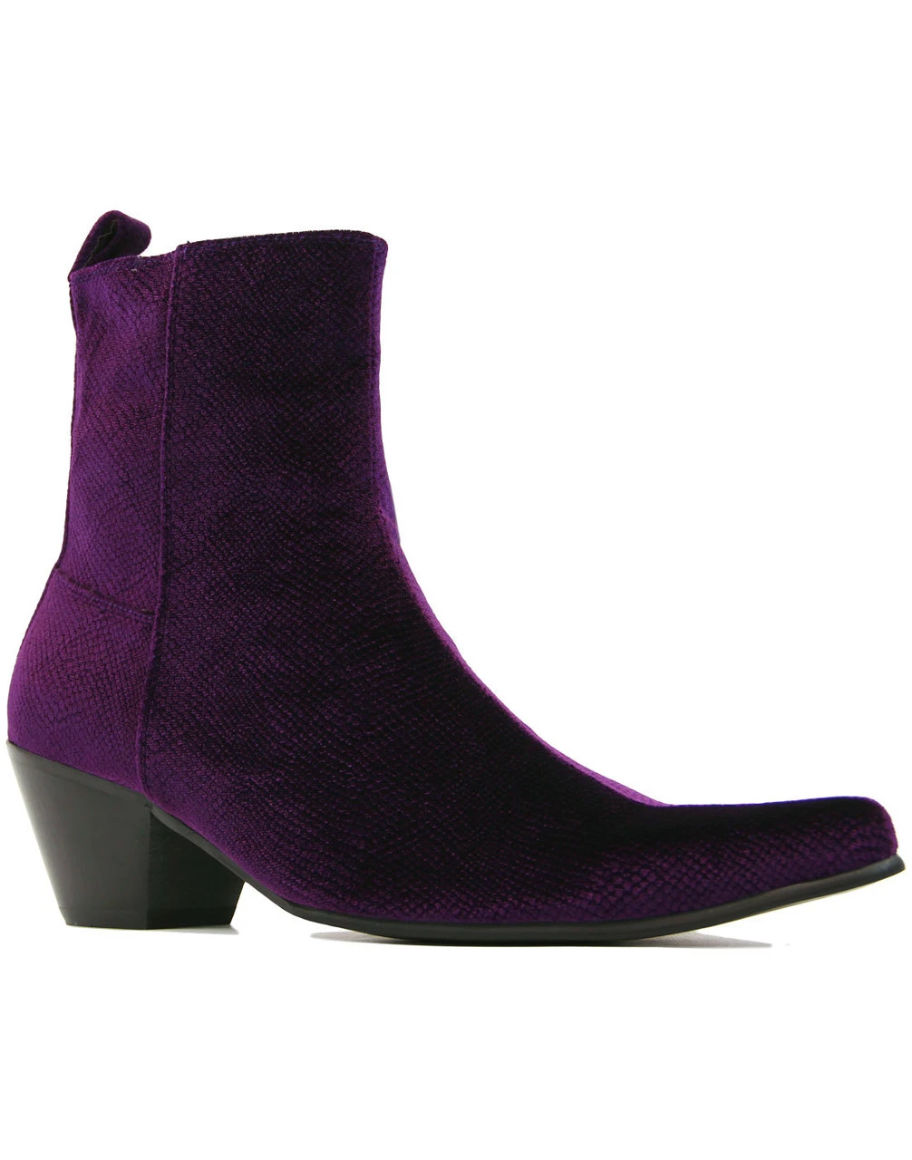 Velvet Casbah Cuban Chelsea Boots P 7 Velvet Casbah Cuban Chelsea Boots P - Image 5