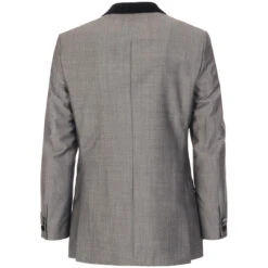 4 Button Tonic Suit Jacket (SG) -Fashion House Store madcap england velvet collar 4 btn blazer grey 1 18334.1661263414