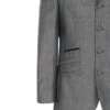 4 Button Tonic Suit Jacket (SG) -Fashion House Store madcap england velvet collar 4 btn blazer grey 2 12191.1661263417