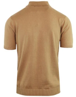 Victor 60s Mod Stripe Zip Polo TAN 13 Victor 60s Mod Stripe Zip Polo TAN -Fashion House Store madcap england victor stripe polo cardigan 2 66194.1661267922 1