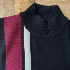 Westwood Racing Stripe Turtleneck O -Fashion House Store madcap england westwood jumper black1 57684.1661260950 1