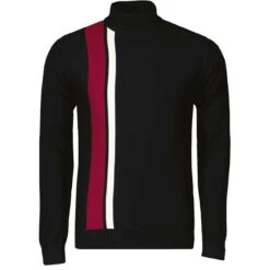 Westwood Racing Stripe Turtleneck B -Fashion House Store madcap england westwood racing jumper rollneck black1 14148.1661260948
