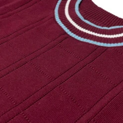 Wilson Pointelle Knit Mod Mock Turtleneck Tipped Tee In Zinfandel 29 Wilson Pointelle Knit Mod Mock Turtleneck Tipped Tee In Zinfandel -Fashion House Store madcap england wilson tipped pointelle knit tee zinfandel 3 00782.1695997129