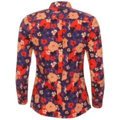 Celia Retro Petals MADCAP Mod Penny Collar Shirt -Fashion House Store madcap england womens big floral shirt 1 72995.1661263140 1