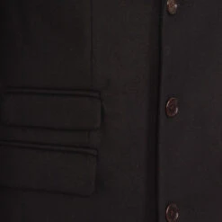 Made In England Mod Covert Coat (N) -Fashion House Store madcap england wool overcoat black 2 51427.1661261299