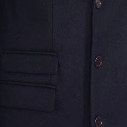 Made In England Mod Covert Coat (N) -Fashion House Store madcap england wool overcoat navy 3 82806.1661261286