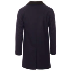 Made In England Mod Covert Coat (N) -Fashion House Store madcap england wool overcoat navy 41 98750.1661261284
