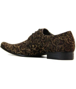 Jag Retro Sixties Mod Mens Paisley Winklepickers B -Fashion House Store madcap jag paisley winklepickers brown4 03607.1661272406 1