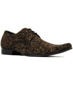 Jag Mod Paisley Winklepickers (DB) -Fashion House Store madcap jag paisley winklepickers brown5 16641.1661272403