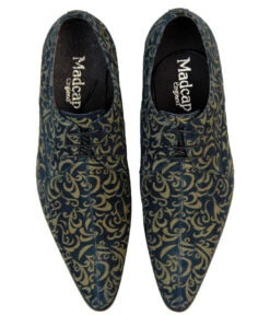 Jag Mod Paisley Winklepickers (DB) -Fashion House Store madcap jag paisley winklepickers navy4 95130.1661272433