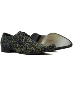 Jag Mod Paisley Winklepickers (DB) -Fashion House Store madcap jag paisley winklepickers navy5 13013.1661272436