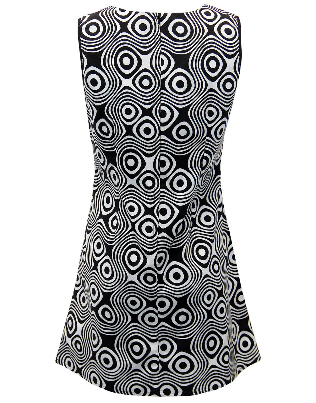 Lazy Daisy Op Art Retro Mod Dress 4 Lazy Daisy Op Art Retro Mod Dress - Image 2