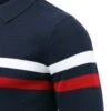 Mavers MADCAP Retro Mod Zip Through Knit Track Top -Fashion House Store madcap mavers zip cardigan navy 4 49241.1661271976