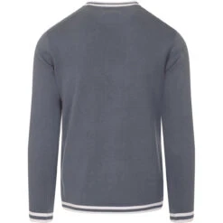 LS Moon Mod Tipped Knit Jumper (F) -Fashion House Store madcap moon longsleeve top flintstone back 49391.1661260833 4