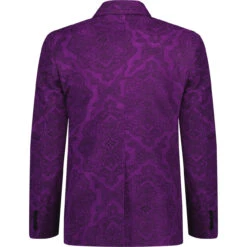 Paisley Montana Retro 70s Blazer P -Fashion House Store madcap paisley cord blazer purple back 95269.1664290861