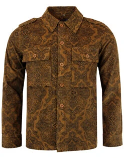 Lennon Military Shirt Jacket (B) -Fashion House Store madcap paisley lennon jacket 7 18875.1661270867 1