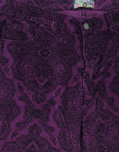 Paisley Rave 1970s Cord Bellbottoms -Fashion House Store madcap paisley rave flares purple 1 55858.1661270131 1