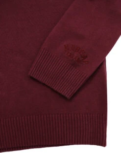 Redford 60s Mod V-Neck Jumper BISON -Fashion House Store madcap redford jumper maroon 2 23408.1661271340