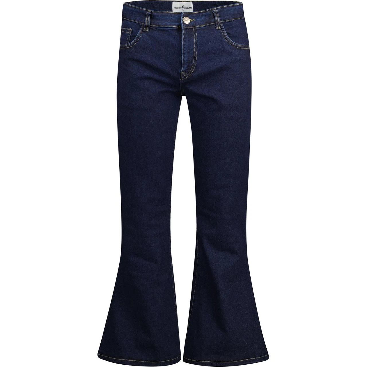 Rock Retro Bellbottom Flares INDIGO 9 Rock Retro Bellbottom Flares INDIGO - Image 7