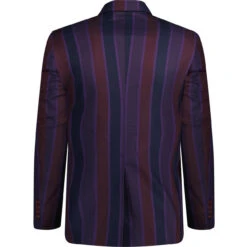 Offbeat 60s Mod Boating Blazer (P) -Fashion House Store madcap stripe sb boating blazer purple back 07571.1664290796