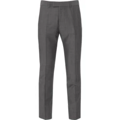 Mohair Tonic Suit Trousers (Silver)