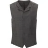 Mohair Tonic Lapel Waistcoat SILVER -Fashion House Store madcap suit waistcoat silver front 54274.1661265097