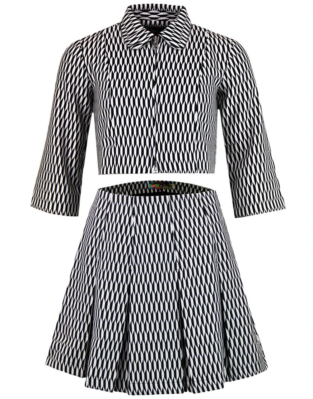 Ace 60s Flared Sleeve Bolero Jacket 10 Ace 60s Flared Sleeve Bolero Jacket - Image 8