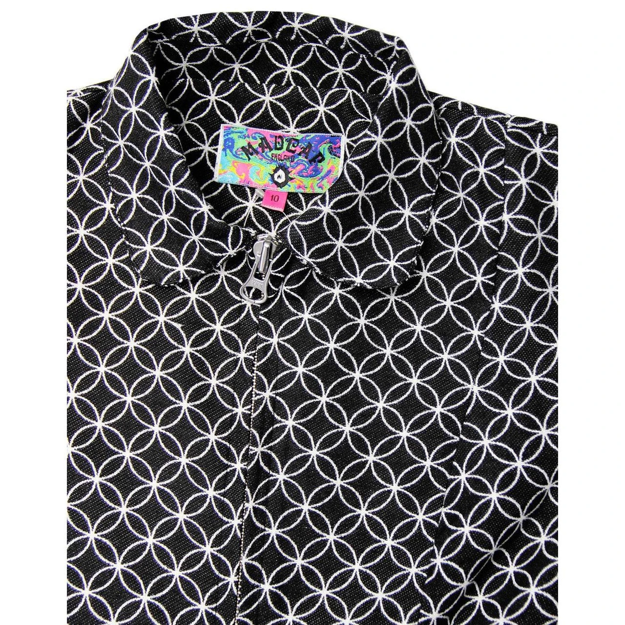 Ace 60s Flared Sleeve Bolero Jacket 9 Ace 60s Flared Sleeve Bolero Jacket - Image 7