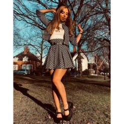 Bijoux Mod Geo Pleated Tennis Skirt 19 Bijoux Mod Geo Pleated Tennis Skirt -Fashion House Store madcap womens bolero suit21 66723.1661268503 1