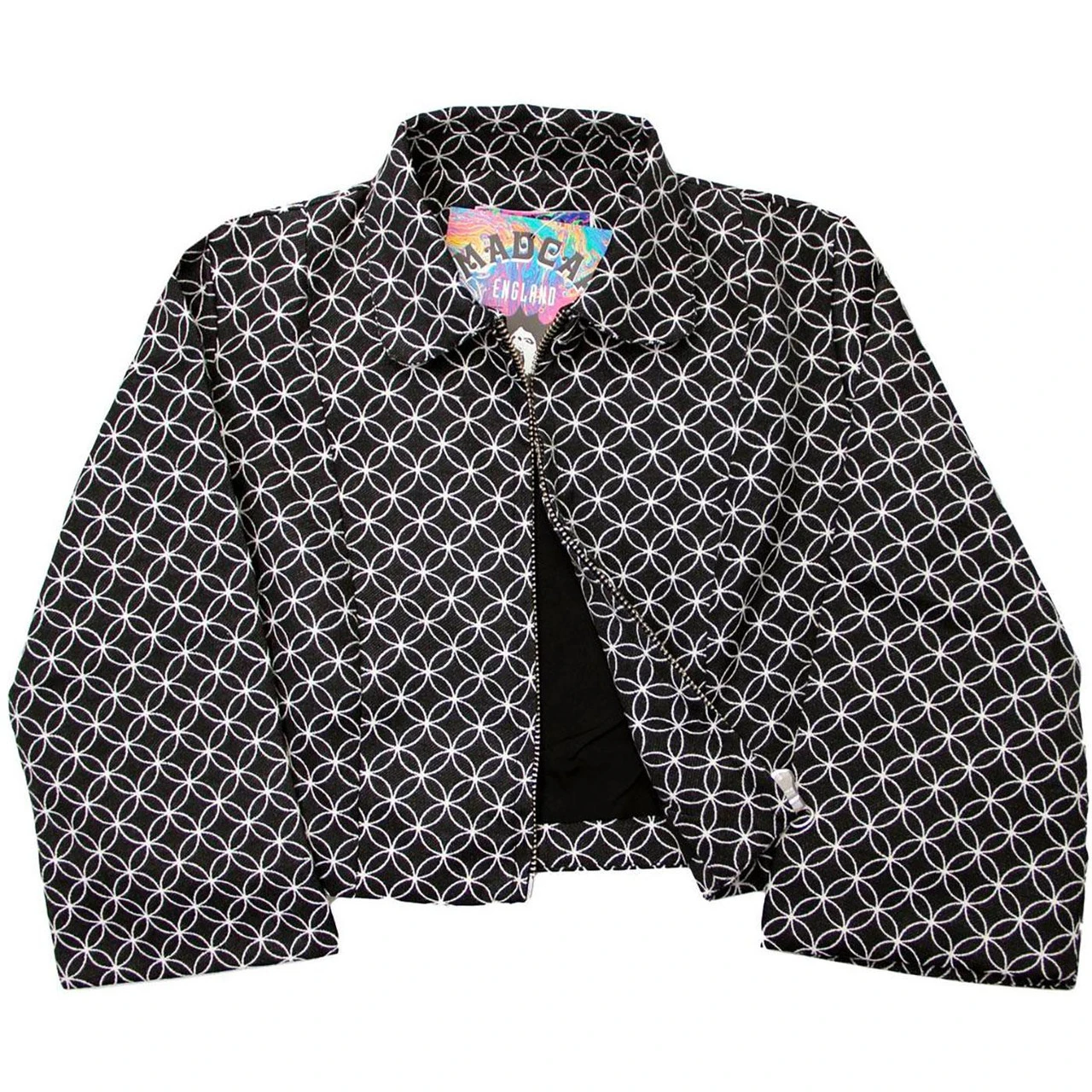 Ace 60s Flared Sleeve Bolero Jacket 4 Ace 60s Flared Sleeve Bolero Jacket - Image 2