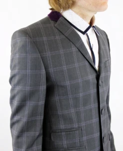 Tailored By Mod Check Suit Jacket -Fashion House Store madcap check 3 pce suit71 25322.1661273170