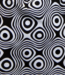 Dollierocker Op Art Mod Dress BLUE -Fashion House Store madcap england dollierocker dress opart1 85715.1679657183