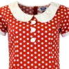 Dollierocker Polka Dot Mod Dress NW -Fashion House Store madcap england dollierocker dress red3 86984.1661272827 1