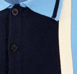 Marriott Suede Mod Polo Cardigan BM -Fashion House Store madcap england suede marriott blue2 37529.1661272862 3