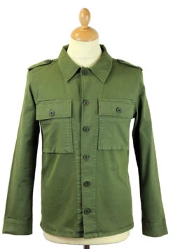 Skinny Lennon Retro Mod Army Shirt -Fashion House Store madcap herringbone lennon jacket3 85793.1661274041