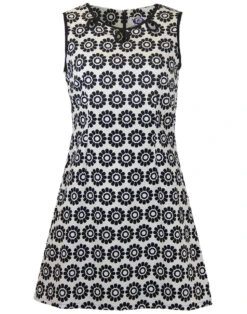 Lazy Daisy Paisley Retro Mod Dress -Fashion House Store madcap lazy daisy dress2 75301.1661272874 1