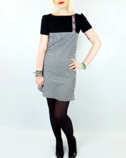 Lucy In The Sky Mod Gingham Dress B -Fashion House Store madcap lucy dress51 01384.1661273610