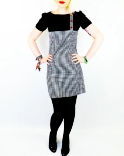 Lucy In The Sky Mod Gingham Dress B -Fashion House Store madcap lucy dress61 96546.1661273609