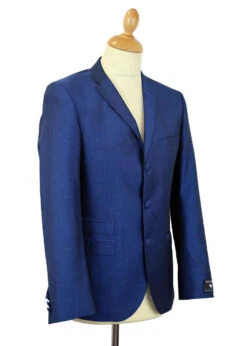 Mohair Tonic 3 Button Suit Jacket B -Fashion House Store madcap mod mohair suit bright blue5 73788.1661273013