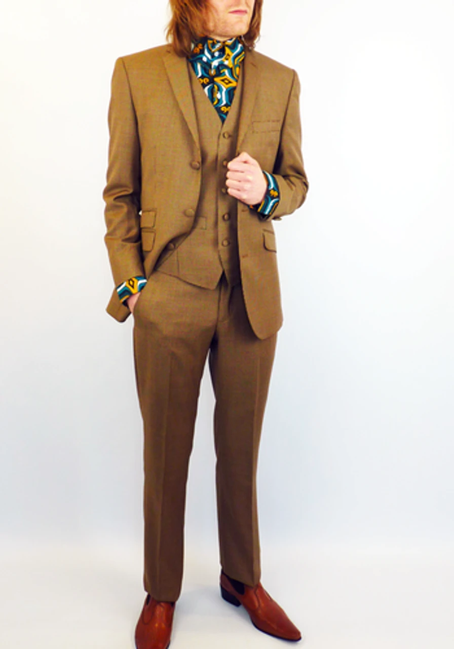 Tailored By Mod Dogtooth Waistcoat 7 Tailored By Mod Dogtooth Waistcoat - Image 5