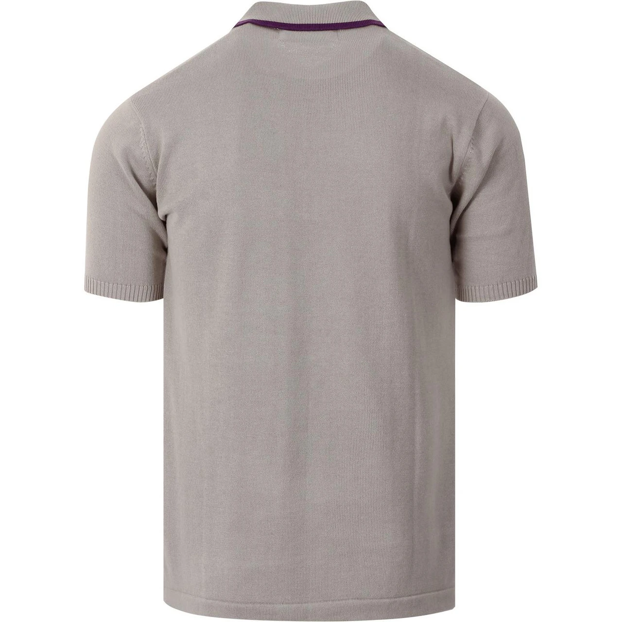 Aftermath Mod Stripe Knit Polo RUST 3 Aftermath Mod Stripe Knit Polo RUST