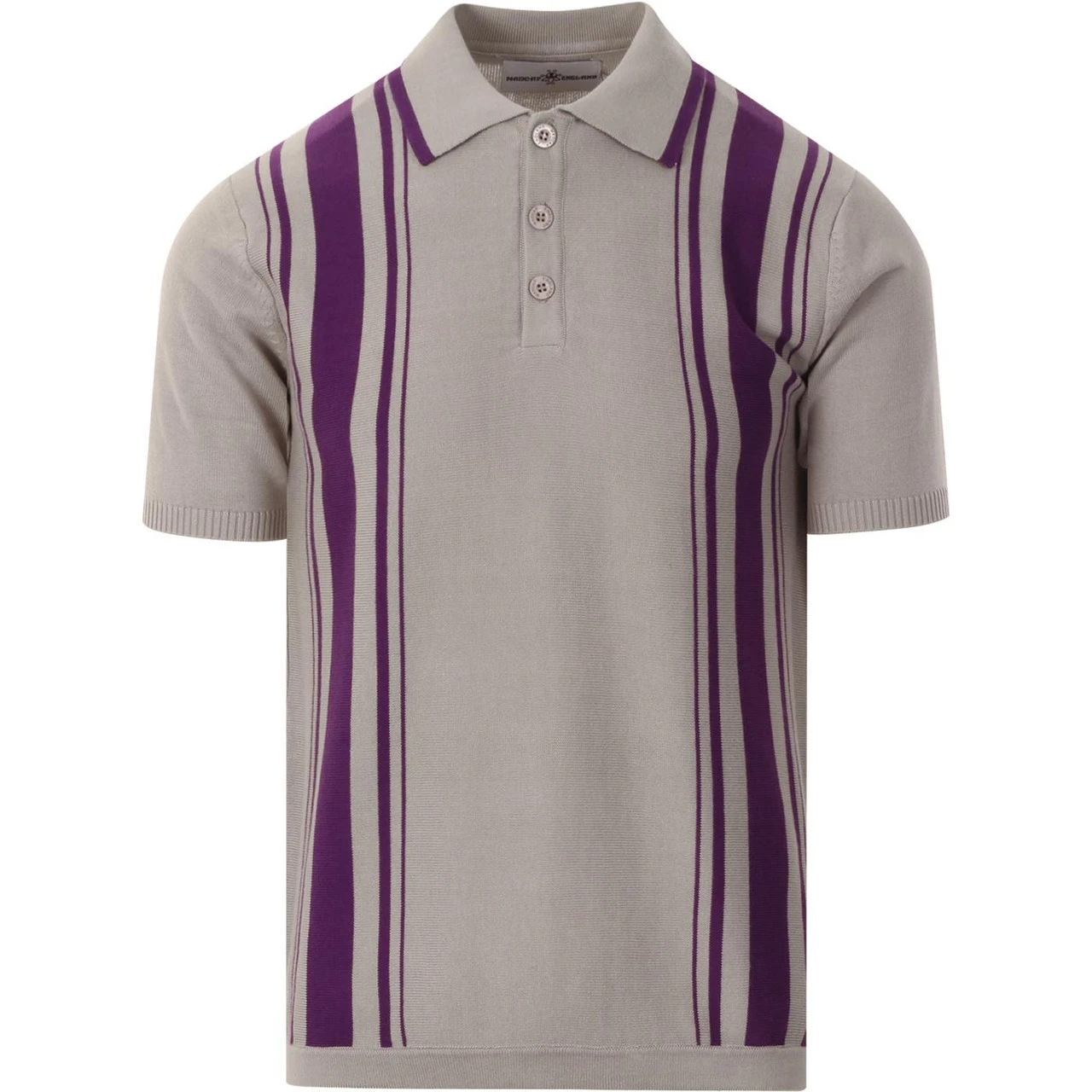 Aftermath Mod Stripe Knit Polo D/IP 9 Aftermath Mod Stripe Knit Polo D/IP - Image 7